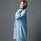 coat made of cashmere, mohair and silk `SKY`
