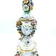 Винтаж: Ваза Meissen с лепными цветами и амурами 19 век / 060325. Вазы винтажные. Phoenix Antique • Феникс Антик. Ярмарка Мастеров.  Фото №10