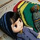 Одежда для куклы Блайз. Вязаные шапочки. Головные уборы, Одежда для кукол, Москва,  Фото №1