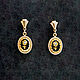 Damascene Sarah Coventry Earrings. Vintage earrings. Bijoudelice. My Livemaster. Фото №5