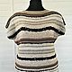 Безрукавка вязаная в стиле Кучинелли. Джемперы. Knitting by Natali. Интернет-магазин Ярмарка Мастеров.  Фото №2