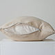 Pillow linen 100% ' Sand plain'. Pillow. Hill & Mill. My Livemaster. Фото №4