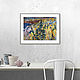 Painting for the study of Autumn Colors Autumn landscape in graphics. Pictures. Pictures for the soul (RozaSavinova). My Livemaster. Фото №5