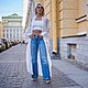 Шифоновое кимоно-кардиган Версаль. Костюмы. Александра Майская. Ярмарка Мастеров.  Фото №9