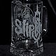 Slipknot.  Mug with engraved. Water Glasses. ArtGraving. My Livemaster. Фото №4