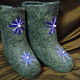 Handmade boots. Felt boots. rukodelocka. My Livemaster. Фото №5