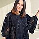 Платье-туника из хлопкового шитья и кружева. Платья. ДРУГАЯ ОДЕЖДА Марианна♡. Ярмарка Мастеров.  Фото №12