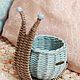 Плетёная улитка. Элементы интерьера. paper_weaving_et. Интернет-магазин Ярмарка Мастеров.  Фото №2