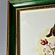 Винтаж: Фарфоровое настенное панно в рамке, деколь; Heinrich, Германия. Картины винтажные. Vintage Shop. Ярмарка Мастеров.  Фото №4