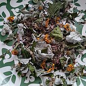 Сувениры и подарки handmade. Livemaster - original item Cleansing tea with Jerusalem artichoke flowers and leaves. Handmade.
