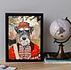 The miniature Schnauzer. Poster. Pictures. dogart01. Online shopping on My Livemaster.  Фото №2