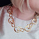 Винтаж: AVON 1992 "Polished Spiral Necklace" Ожерелье. Колье винтажные. ХХ Век Ольга. Интернет-магазин Ярмарка Мастеров.  Фото №2