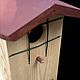 Birdhouse handmade ' Mocha'. Bird feeders. Art bird feeder. My Livemaster. Фото №4