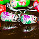 earrings. Earrings. Russian souvenir. Online shopping on My Livemaster.  Фото №2