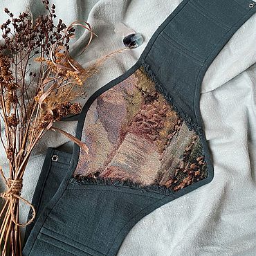 Одежда ручной работы. Ярмарка Мастеров - ручная работа Корсетный пояс ВРАТА. Handmade.