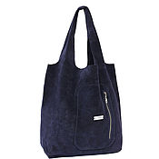 Сумки и аксессуары handmade. Livemaster - original item bag bag suede leather bag bag shopping bag shopper t shirt bag. Handmade.