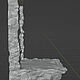 3д модель подставка для фигурки с текстурой камня. Шаблоны для печати. 3D-MJS studio. Ярмарка Мастеров.  Фото №5