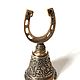 A bell with a horseshoe ( a horseshoe for good luck). Bells. Bronzamini. Online shopping on My Livemaster.  Фото №2