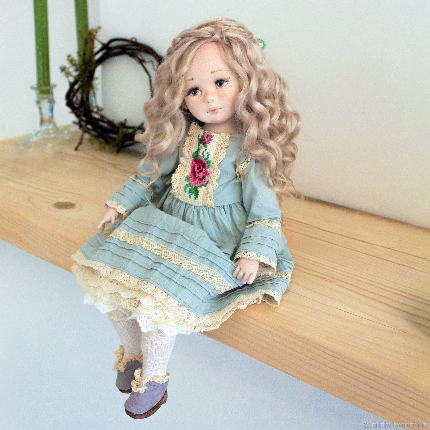 МК Моя первая будуарная кукла | Продукты | Онлайн-школа кукольного мастерства! - paraskevat.ru