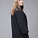 Chaqueta de piel de visón. Chaqueta de oversajz. Outerwear Jackets. Muar Furs. Ярмарка Мастеров.  Фото №5