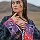 Заказать  Шлафрок крой киномо "Новый Авангард". Look&sok sochniy brand. Ярмарка Мастеров. . Пальто Фото №3