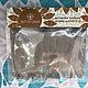 Linen washcloth with Altai Mummy 140gr, Washcloths, Barnaul,  Фото №1