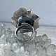 Большое серебряное кольцо с аметистом "Цветок заката". Кольца. Shahinian Jewelry. Ярмарка Мастеров.  Фото №5