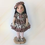Кукла текстильная интерьерная Тильда