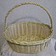 Order Basket wicker oval with a high handle. Elena Shitova - basket weaving. Livemaster. . Basket Фото №3