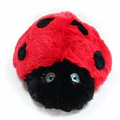 Куклы и игрушки handmade. Livemaster - original item Ladybug from natural fur. Handmade.