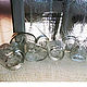 Мятые стаканы и стопки с вензелем заказчика, Дизайнерские услуги, Москва,  Фото №1