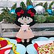 Кукольный домик -зимний. Кукольные домики. наталья вилкова (nataliy82). Ярмарка Мастеров.  Фото №6