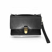 Сумки и аксессуары handmade. Livemaster - original item handy: Clutch purse men`s Black Leather Royce S45-712. Handmade.