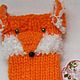 ГОЛЬФЫ "ЛИСЬЯ СЕМЬЯ" вязаные носки family look. Носки и колготки. Gala  Devi crochet design ВЯЗАНИЕ. Ярмарка Мастеров.  Фото №5