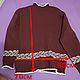 Мужской свитер с орнаментом. Свитеры мужские. Ольга (olga-knitted-clothes). Ярмарка Мастеров.  Фото №5