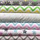 Elimination fabric Poplin stars Zig-zag, Fabric, Moscow,  Фото №1