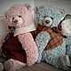 Мишка Тедди (Бирюзовый). Мишки Тедди. Teddy-ot-Vileny. Коллекционная ручная работа. Интернет-магазин Ярмарка Мастеров.  Фото №2