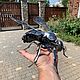 Пчела из стали: ручная работа. Модели. АРТ-Металл: живая сталь (Авторская работа). Интернет-магазин Ярмарка Мастеров.  Фото №2