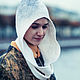 Felt felt hat scarf. Caps. Zoe Bo Fashion. Online shopping on My Livemaster.  Фото №2