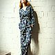 Satin pajama suit. Suits. Alexandra Maiskaya. Online shopping on My Livemaster.  Фото №2