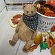 Teddy bear, 15 cm. Teddy Bears. Bears by Antonina. Online shopping on My Livemaster.  Фото №2