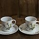 Винтаж: Две винтажные кофейные пары, Bavaria, Германия. Кружки винтажные. Brocante chez Alla. Интернет-магазин Ярмарка Мастеров.  Фото №2