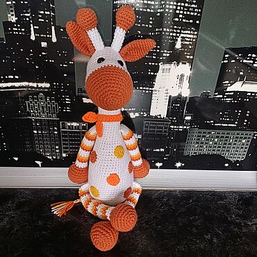 Куклы и игрушки ручной работы. Ярмарка Мастеров - ручная работа Жираф. Handmade.