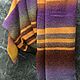 Knitted scarf 'Bright autumn'. Scarves. YULYA BLACKBERRY. My Livemaster. Фото №4