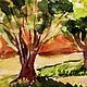 PAINTING SUMMER LANDSCAPE PAINTING SUMMER Trees. Pictures. orlovaalla. My Livemaster. Фото №4