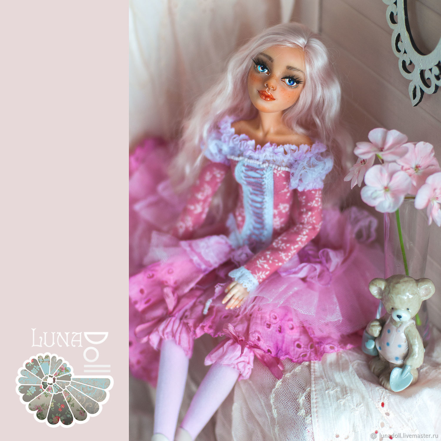 Авторская кукла Арина Luna Doll заказать на Ярмарке Мастеров