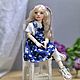 Авторская шарнирная кукла  "Никуша". Шарнирная кукла. Светлана Соколова Finist Doll. Интернет-магазин Ярмарка Мастеров.  Фото №2