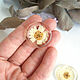 Transparent Buttons are Handmade from Resin Frozen Summer. Buttons. WonderLand. Online shopping on My Livemaster.  Фото №2