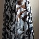 The rest! embroidery on mesh. White feathers in the night. Fabric. MMonro (MMonro). My Livemaster. Фото №5