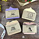 Order A gift set of natural soap in a Premium basket. Soap-making workshop. Livemaster. . Gift Boxes Фото №3
